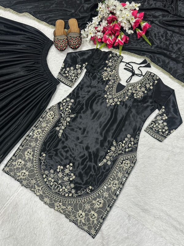 Launching New Designer Party Wear Look Top , Sharara Plazzo  and Dupatta